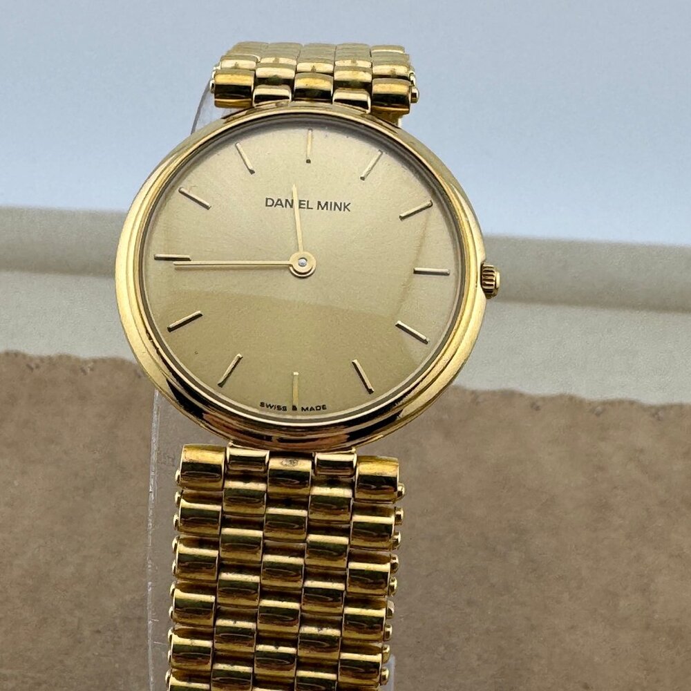 Stunning vintage Daniel Mink Swiss-made luxury Dress watch,
